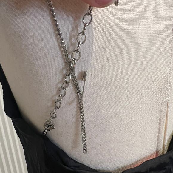 DIESEL Women's D-Mint Dress Size 42/US6 In Black - Picture 6 of 15